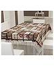 Dakshya Industries PVC Waterproof 6 Seater Dining Table Cover - Multicolor