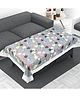 Dakshya Industries PVC Printed Waterproof Rectangle 4 Seater Table Cover - Green