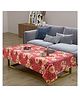 Dakshya Industries PVC Rectangle Table Cover Maroon