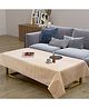 Dakshya Industries PVC Rectangle 4 Seater Table Cover - Beige