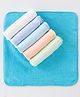 Ben Benny Terry Knit wash cloths Solid Colour Pack of 6 L 26.5 x B 26.5 cm - Multicolor