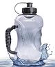 Vector X Gallon Plastic Water Bottle Reusable Gym Sports Outdoor Large 1.5 L Water Jug BPA-Free, Unbreakable, Freezer Safe (Black)