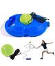 AKN TOYS Tennis Trainer Rebound Ball with String - Self Practice Equipment Tennis Practice Training Tool for Self, Portable Tennis Equipment for Kids Beginners-Multicolour