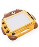 Toynest Bear Design Jungle Magic Doodle Board - Yellow & Brown