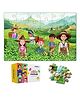 The Puzzl Co - Set of 2 Jigsaw Puzzles - 48 Pcs Each | Big Size  18x12 | Designed by Puzzle Experts Colorful Design & Vacations Theme | Unique Characters | Birthday Gift