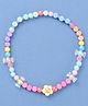 Babyhug Beaded Necklace with Floral Applique - Multicolor