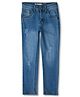 GINI & JONY Mild Wash Distressed - Blue