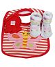 Babies Bloom Gift Set Butterfly Design Set of 3 - Red