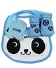 Babies Bloom Gift Set Panda Design Set of 3 - White Blue