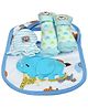 Babies Bloom Gift Set Elephant Design Set of 3 - Blue White