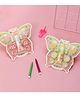 Yellow Bee Resin Craft Set with Mixed Beads and Glitter Sequins, 2 Sets, Green & Pink