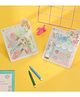 Yellow Bee Resin Craft Set with Mixed Beads and Glitter Sequins, 2 Sets, Blue & Green