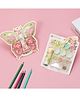 Yellow Bee Resin Craft Set with Mixed Beads and Glitter Sequins, 2 Sets, Pink & Green
