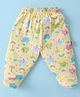 Child World Interlock Knit Full Length Bootie Legging with Elephant Print -  Golden