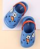 Neoz Clogs Back Strap With Football Applique -Blue