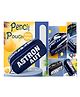 Flaze Astronaut Theme Premium Design Multi-function Pencil Pouch With Stylish Zipper Closure Pouch Waterproof Fabric Adorable Student Stationery Handheld Storage Case Bag Pencil Box Pouch Multicolor