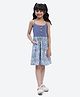 Shilpshakti Sleeveless Floral Printed Dress - Blue