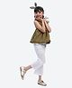 Shilpshakti Sleveless Solid Top And Palazzo Sets - Green