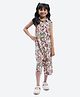 Shilpshakti Cotton Sleeveless Floral Printed Jumper - Multicolored