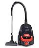 AGARO ICON 1600 Watts Bagless Dry Vacuum Cleaner for Home & Office, up to 24 kPa Variable Suction with Cyclonic Technology, 1.5L Bagless Bin, Multiple Accessories, Compact & Lightweight, Easy to Use