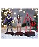 WOW Toys - Delivering Joys of Life|| Set of 3 Super Heros|| Spider, Wonder Girl & Super Villain Action Figures, Multicolour