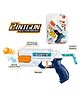 Sanjary 2 in 1 Magic Blaster Gun with Soft Eva Balls and Water Shooting Gun Magic Blaster Gun for Kids Toy Gun with 6 Foam Balls-Color & Design may Vary
