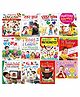 Complete Set for UKG Pre-School Books for Upper Kindergarten Set of 12 Books - English & Hindi