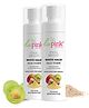 La Pink Ideal Bright Face Toner With White Haldi & Cactus Flower for Brightened Glass Skin - Pack of 2