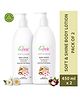 Soft and Shine Body Lotion With White Haldi & Daisy Flower To Enhance Radiance & Reduce Fine Lines Pack of 2 - 450 ml Each
