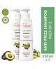 La Pink Olive & Argan Oil Shampoo for Smooth and Shiny Hair Pack of 2 - 250 ml Each