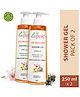 La Pink Lily Blossom Shower Gel with White Haldi for Soothing and Calming Skin Pack of 2 - 250 ml Each