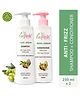 La Pink Olive & Argan Frizz-Free Shampoo & Conditioner Duo - 250 ml Each
