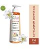 La Pink Lily Blossom Shower Gel with White Haldi & Flower Extracts | For Soothing & Calming Skin | 100% Microplastic Free Formulation - 250 ml
