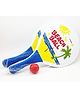 Chocozone Beach Racket Ball Set for Kids with Floating Balls Beach Toys Beach Paddle Ball Racket Set Toys for 5 6 7 8 9+ years- Multicolour