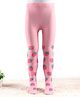 Cute Walk by Babyhug Knitted Antibacterial Footed Tights Strawberry Design - Pink
