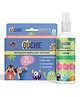 Ouchie 100% Natural Insect Repellent Spray (100 ml) & Monster Print Mosquito Repellent Patches (24 Patches)