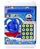 World Money Safe ATM Kids Piggy Savings Bank with Electronic Lock Piggy Bank - Blue