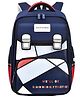 MyneeMoe Split Shift Detachable Elite Backpack - Convenient, Convertible Backpack for Students (Blue & Red)