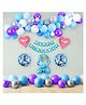 Special You Frozen Theme Birthday Decoration for Girls , Princess Theme Birthday Decoration , Balloons for Birthday , Birthday balloons for decoration with frozen foil balloons 64 pc
