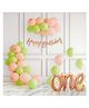 Special You Pastel theme 1st birthday decoration DIY Combo with Green & Peach Balloons- 54 Items