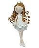 HAPPY THREADS | Emily Doll |Handcrafted |Stuffed Dolls| Cute | Adorable | Perfect Gift for Girls