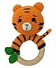 Happy Threads | Tiger  Rattle | Adorable| Rattle| For Babies | Gifting