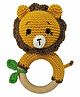 Happy Threads | Lion  Rattle | Adorable| Rattle| For Babies | Gifting