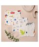 Kicks&Crawl-Adventure Land Wash Cloth (Pack of 3)-White