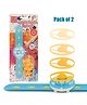 Asera Flying Disc Launcher Slap Bracelet Band for Kids (Flying Disc Slap Bracelet 2 Pcs)