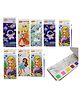 Asera Magic Coloring Book for Kids Activity Books for Children Coloring Books for Kids Ages 4-8 Years 12 Sheet Cartoon Painting kit with Brush for Birthday Return Gift (Set of 8)