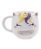 Kookee Fancy Ceramic Coffee or Tea Mug with Handle (8548)