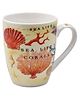 Kookee Printed Ceramic Coffee or Tea Mug with handle (3441AG-D)- 325 ml