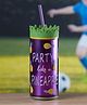 Kookee Acrylic Sipper, Cup, Tumbler Frosted with Straw and Lid - 275ml (KT-007-D)