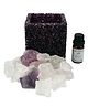 Kookee Natural Crystal Aromatherapy with Essential Oil, Electric Diffuser (087-2-B)